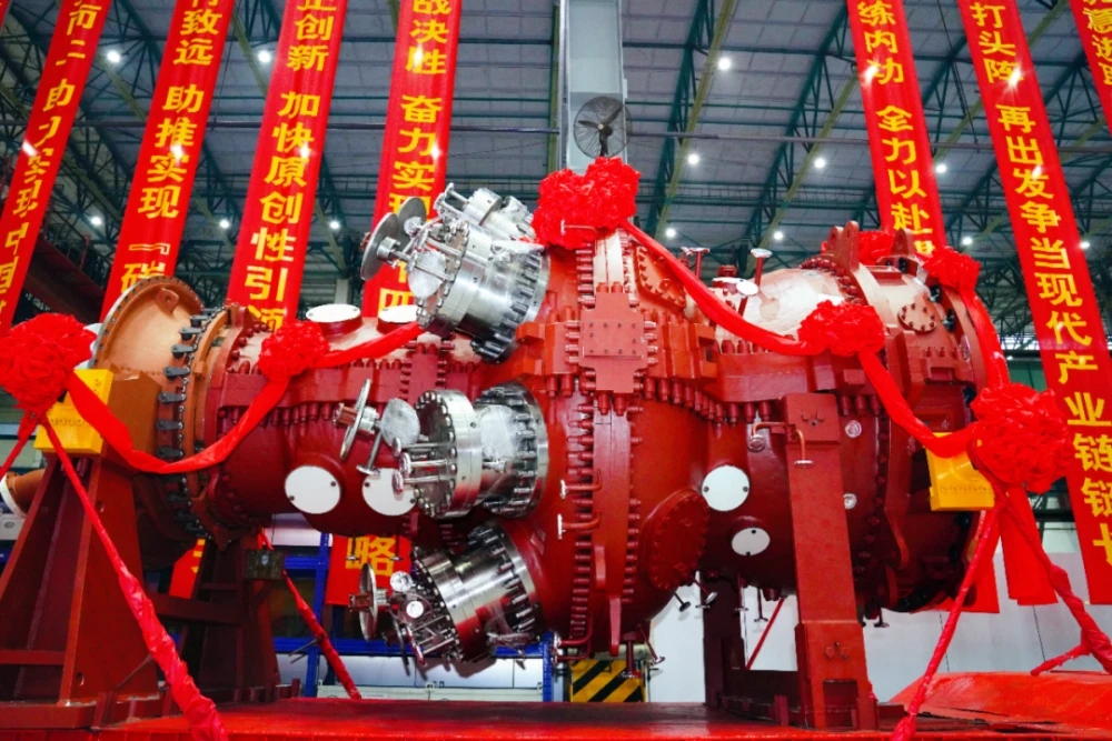 零的突破！首台国产50兆瓦重型燃气轮机在四川德阳完工发运